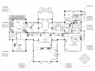 [分享]别墅中央空调图纸施工图